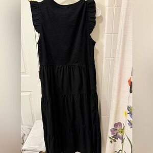 House of Spence Black Midi Dress